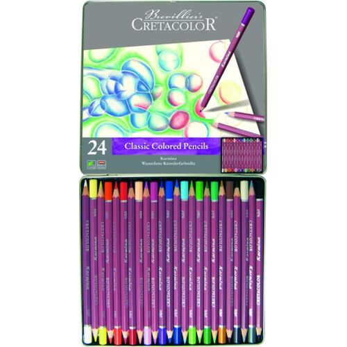 Cretacolor : Karmina Ensemble De 24 Crayon De Couleurs