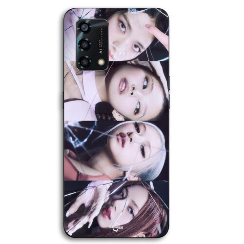 Coque Pour Oppo A95 Blackpink group Lisa Jennie Jisoo Rosé Maniacase