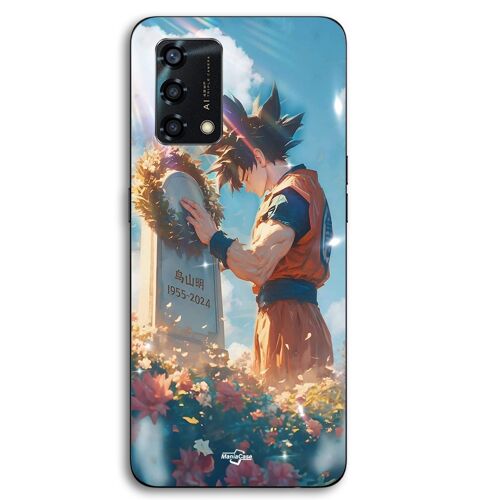 Coque Pour Oppo A95 Akira Toriyama Son Goku Tombe Maniacase
