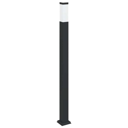 Vidaxl Borne Lumineuse 110 Cm Noire Ip44
