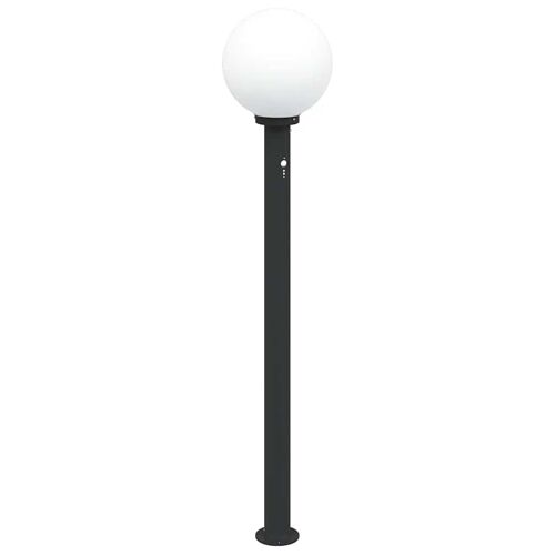 Vidaxl Borne Lumineuse Avec Détecteur 120 Cm Noir Ip44