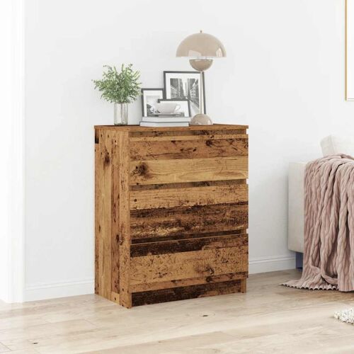 vidaXL Buffet en bois ancien 60x35x76 cm bois d'ingénierie
