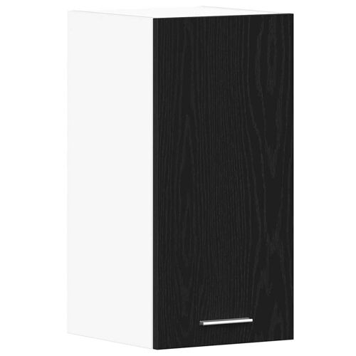 vidaXL Armoire suspendue en chêne noir 30x31x60 cm bois d'ingénierie