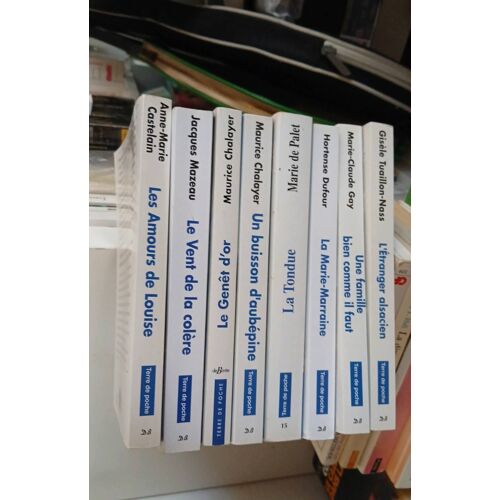 Terre De Poche De Borée Lot De 8 Livres