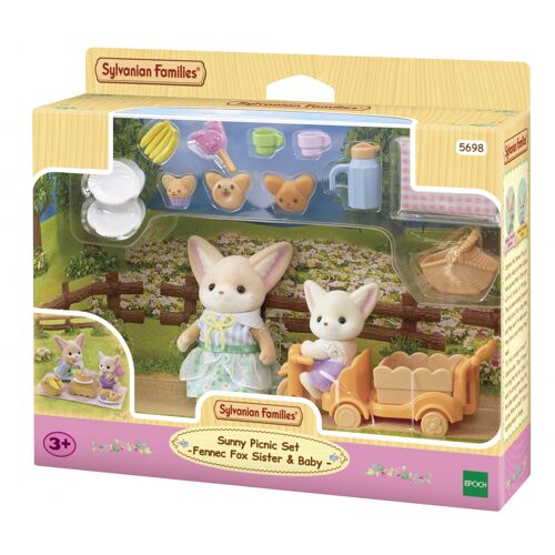 Sylvanian Families Le set de pique-nique des frères et soeurs Fennec