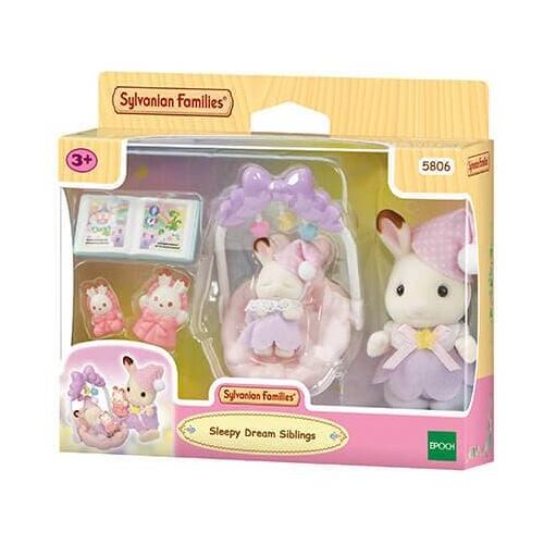 Sylvanian Families Le coucher des soeurs Lapin Chocolat