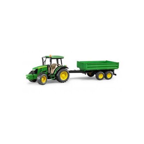 BRUDER John Deere - Tracteur 5115M avec Remorque