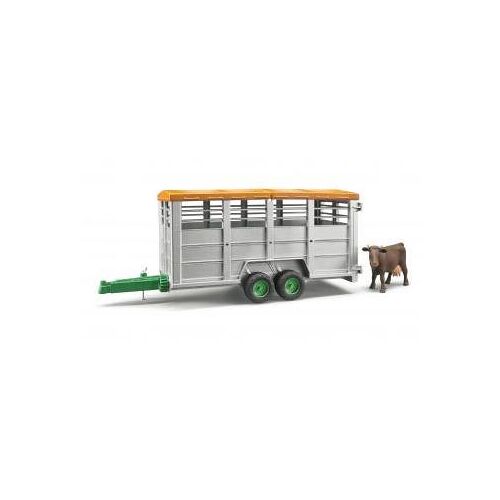 BRUDER Remorque Betaillère avec Vache