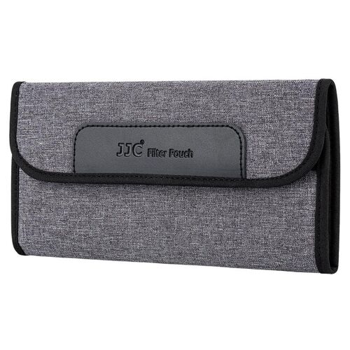 JJC FP-K4L GRAY étui de filtre à caméra Gris Polyester, Néoprène Étui de filtre de caméra