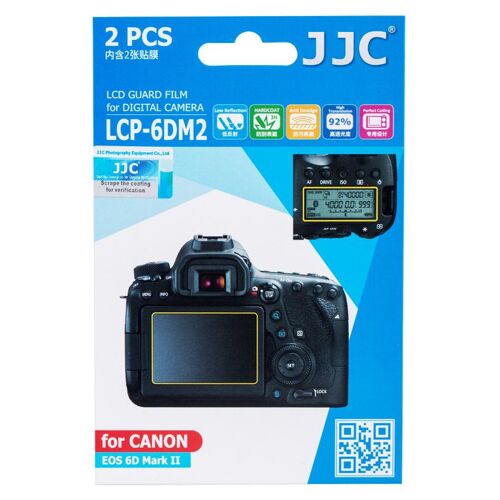 JJC LCP-6DM2 protection d'écran pour appareils photos Transparent Canon