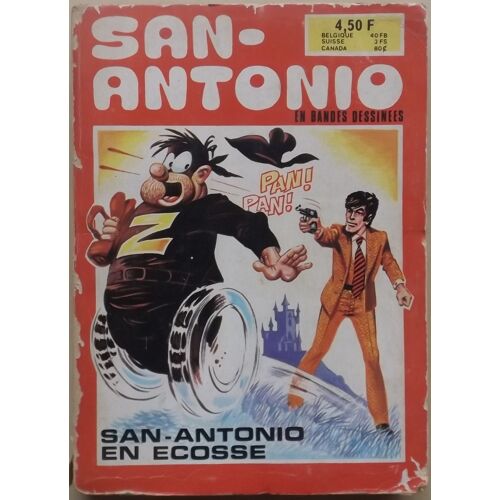 San Antonio En Ecosse - Henri Desclez, Patrice Dard