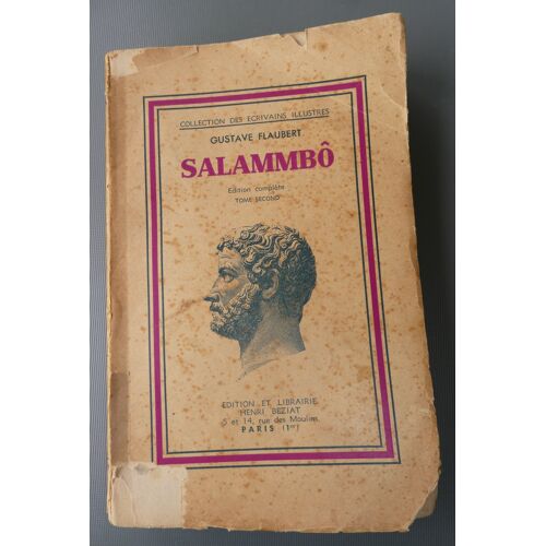 Salammbô. Tome Second. De Gustave Flaubert (Non Daté)