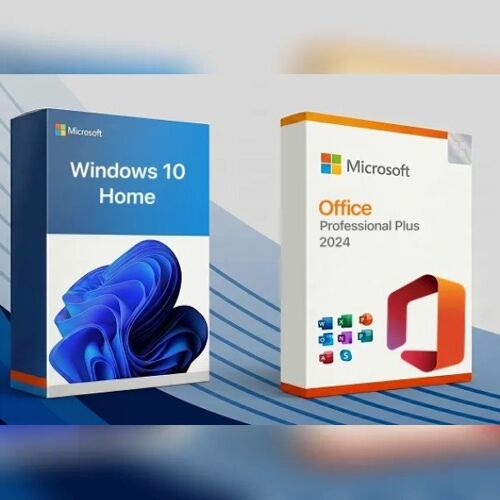 Microsoft Windows 10 Home & Microsoft Office 2024 - LTSC Professional Plus Bundle Key - GLOBAL