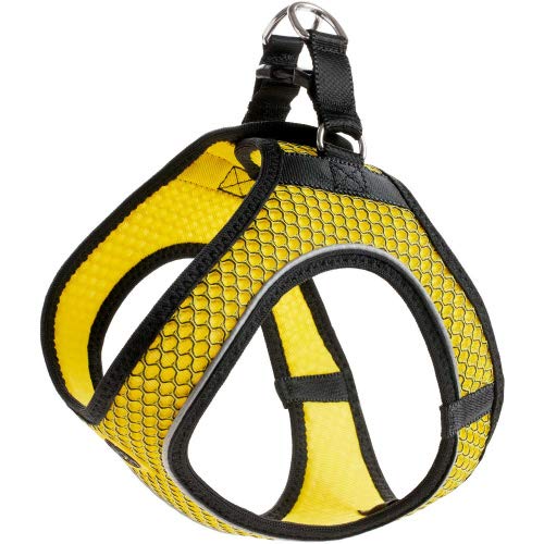 Hunter Hilo Comfort Bvb Harnais Réfléchissant En Maille 3d Pour Chien Jaune