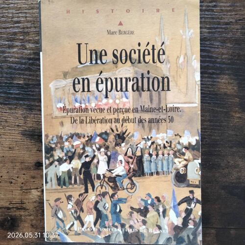 Une Société En Épuration Par Marc Bergère