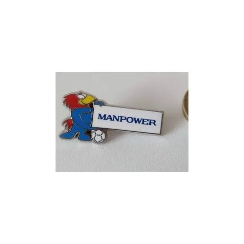 Pin's Football / Footix - Manpower (Coupe Du Monde 98 - Signé Arthus Bertrand) 1995