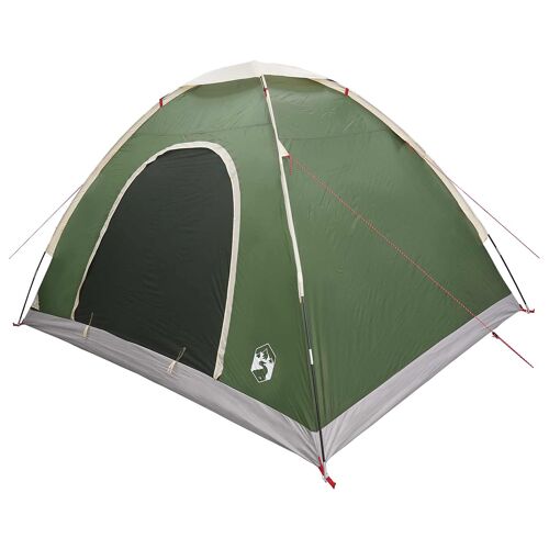 Vidaxl Tente De Camping Avec Toit Avec Évent Vert 275 X 215 X 125 Cm