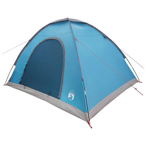 Vidaxl Tente De Camping Avec Toit Avec Évent Bleu 275 X 215 X 125 Cm