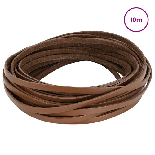 Vidaxl Sangle En Cuir Marron 1000 X 0,6 Cm Cuir