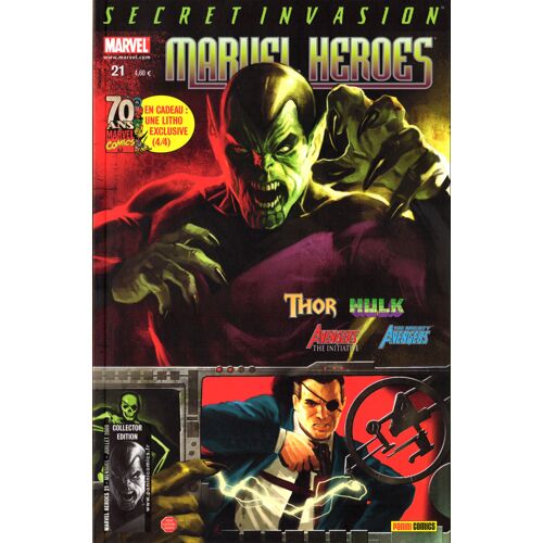 Marvel Heroes N°21 Avantage A Domicile - Secret Invasion - Collector Edition Panini Comics 2009