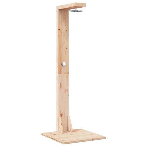vidaXL Douche d'extérieur 210 cm Naturel