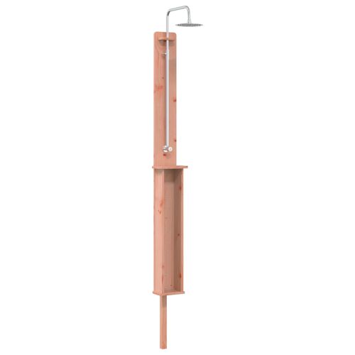 vidaXL Douche d'extérieur 246 cm Naturel