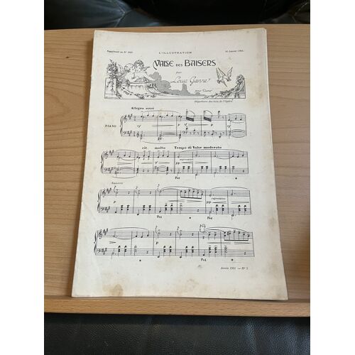 L'Illustration Supplément Musical N°3022 26 Janvier 1901 Ganne Boieldieu