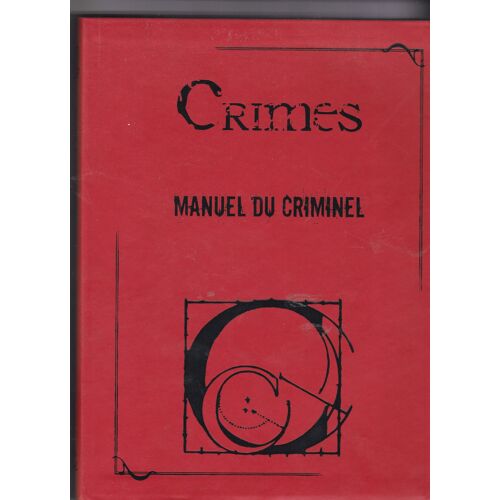 Crimes Manuel Du Criminel