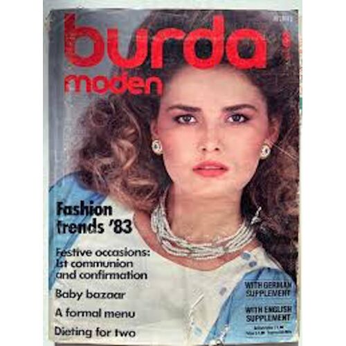 Burda Moden Francais Mars 1983