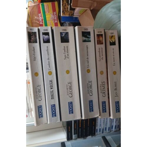 Pocket Policier Lot De 6 Livres.