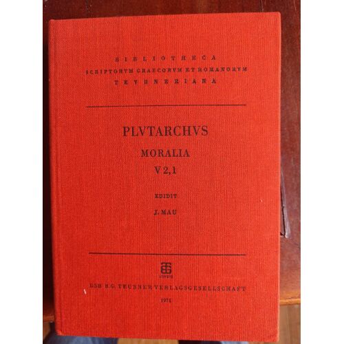 Plutarchus ,Moralia V2,1