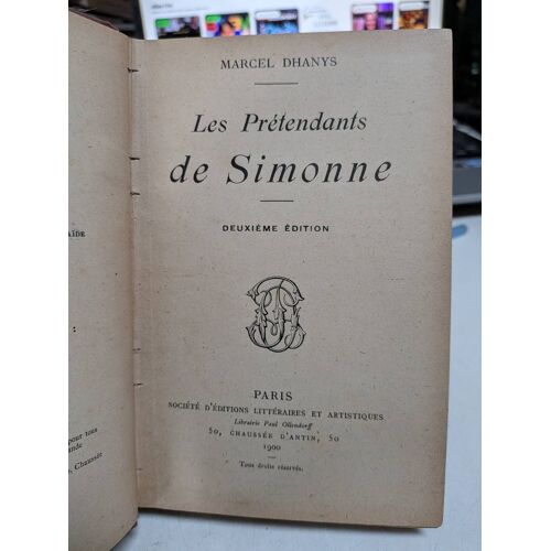 Les Prétendants De Simone ... Marcel Dhanys