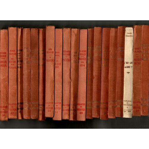 Collection De Bibliothèque Fayard, Lot