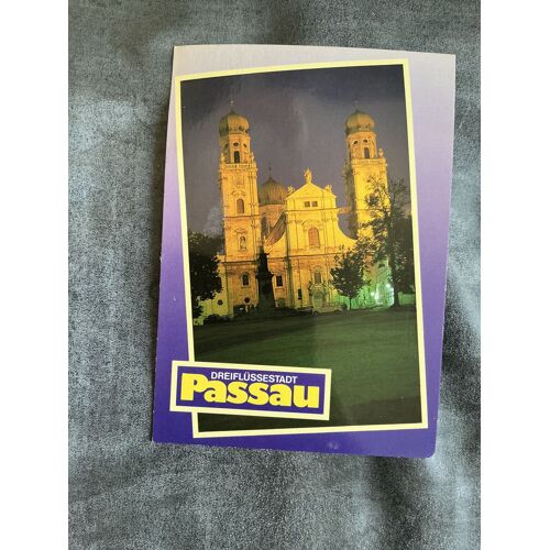 Carte Postale, Vintage Passau Dreiflüssestadt Dom St Stephan