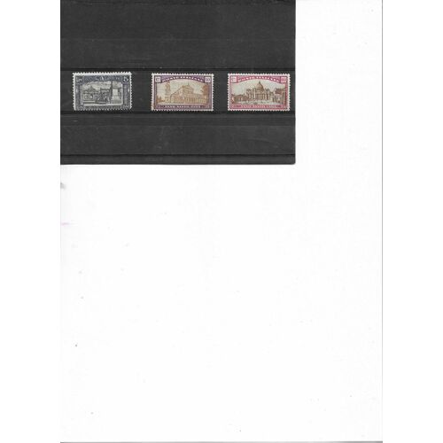 3 Timbres Neufs Italie Annee Sainte Place Du Peuple