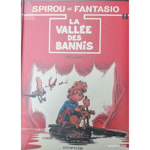 Spirou Et Fantasio- Tome 41 La Vallée Des Bannis - Edition Originale