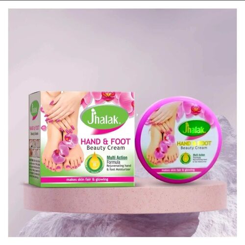 Crème Mains & Pieds Jhalak – Soin Hydratant Intensif, Adoucissant & Réparateur