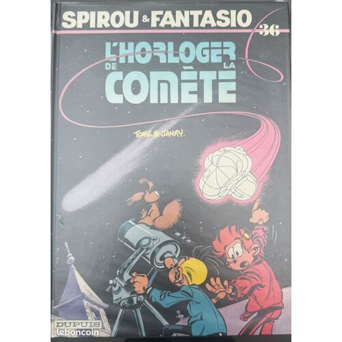 Spirou Et Fantasio- Tome 36 L' Horloger De La Comète - Edition Originale