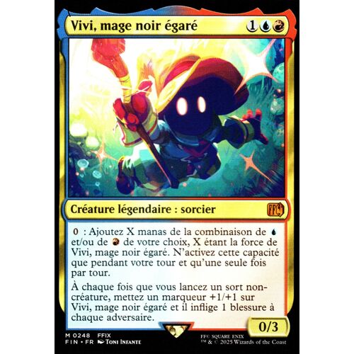 Vivi Mage Noir Égaré - Magic - Final Fantasy Vf - M - 248