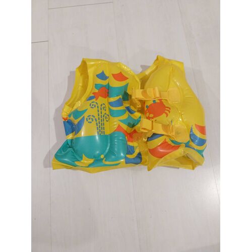 Gilet De Baignade Gonflable,Taille Enfant De 19 A 30 Kg