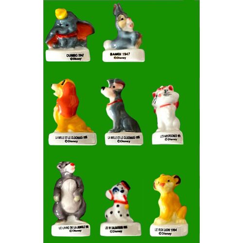 8 Fèves De La Série Animaux Disney (2021)