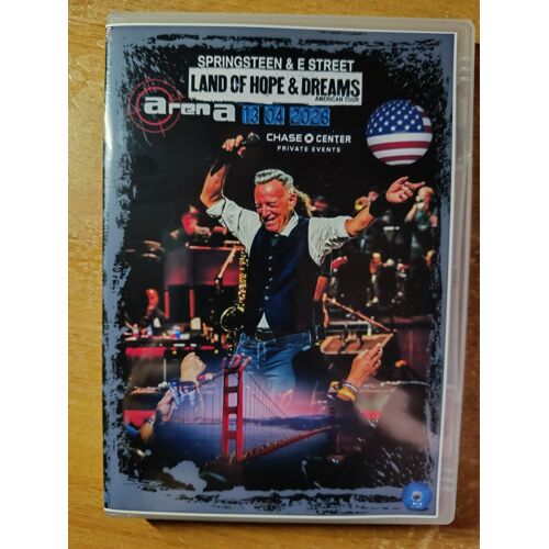 Bruce Springsteen Land Of Hope & Dreams. San Fransisco -13-04-2026 - 1.Dvd.Bd Blue-Ray