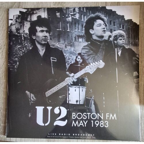 U2 Live 83, Broadcast, Lp