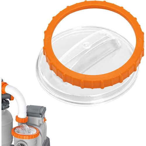 Pièces de rechange pour le filtre de sable pompe piscine pour Bestway Flowclear, écrou P07018 + couvercle P07019 pour 58486 58497 58499