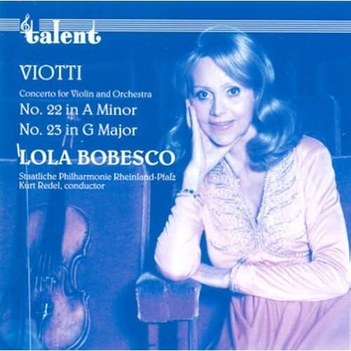 : 22&23 /   Vol.4 (Viotti : Concerto For Violin And Orchestra No.22 In A Minor & 23 In G Major / Lola Bobesco , Kurt Redel) []