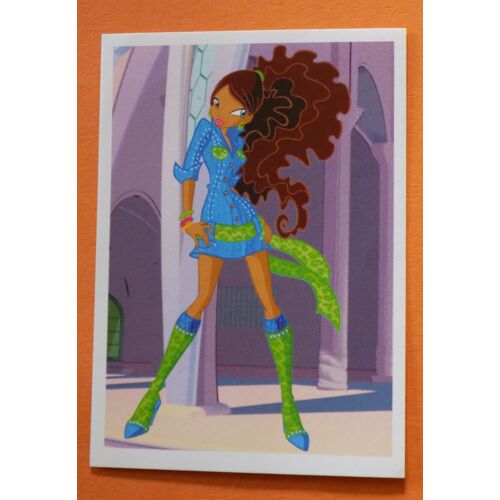 Sticker Panini Winx Nouvelles Magies Scintillantes 2007 N°30