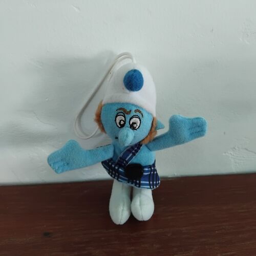 Peluche Schtroumpf Ecossais 2011 McDonald's Peyo