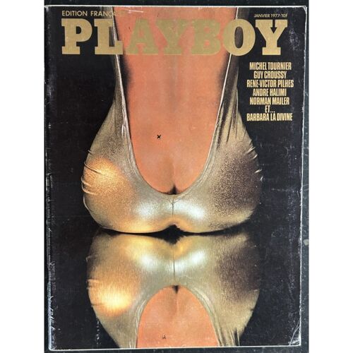Playboy 038 Janvier 1977 Interview Clara Malraux Susan Lynn Kiger Barbara Leigh Michel Tournier