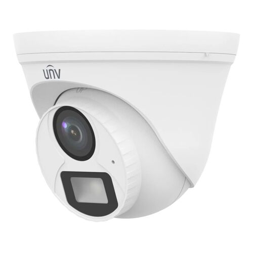 Caméra de Sécurité Uniview Dolphin Turret 5MP 2.8mm IP67 ColorHunter Blanche - UAC-T115-AF28-W