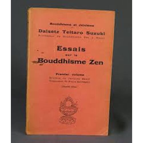 Teitaro Suzuki Essais Sur Le Bouddhisme Zen Premier Volume 1941